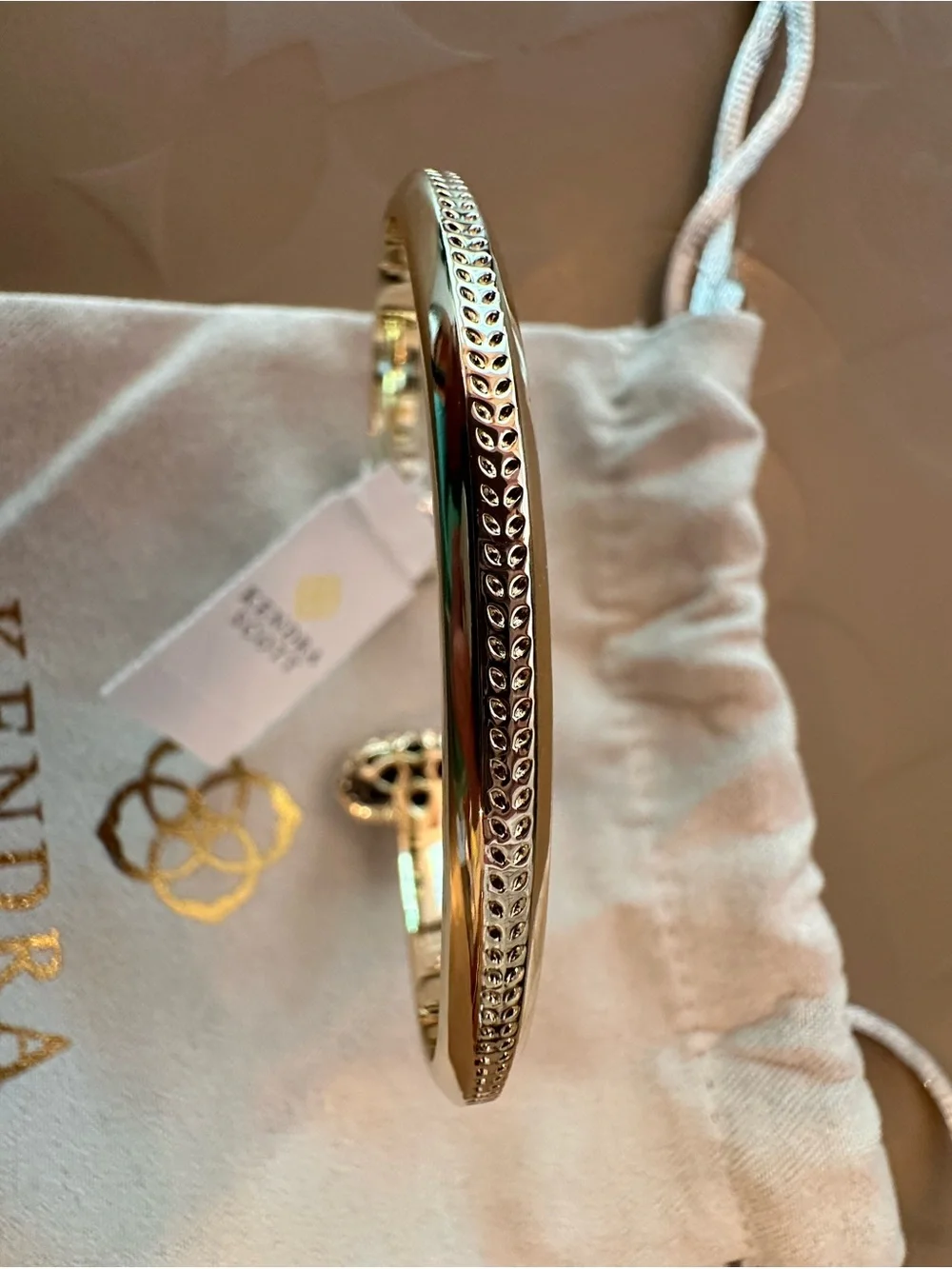 Kendra Scott gold tone